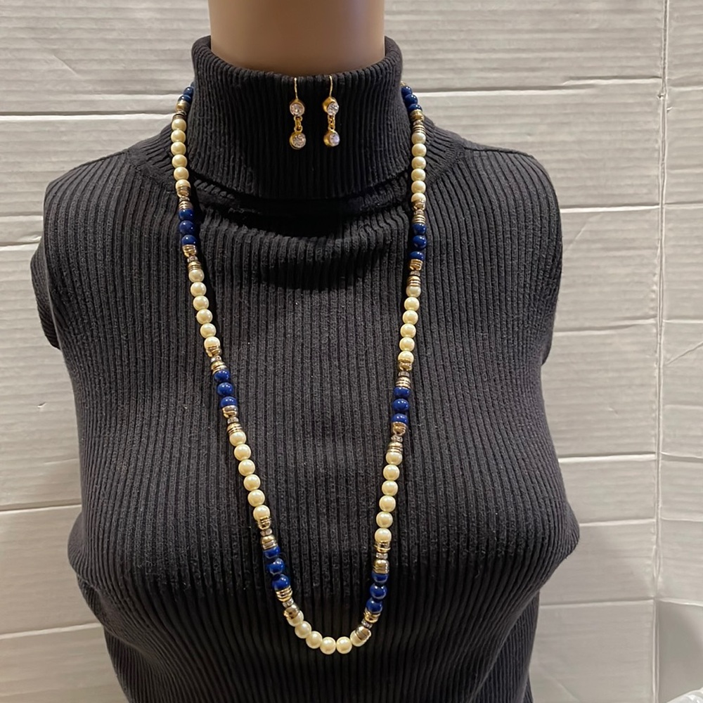 Vintage necklace and earrings set